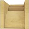Ekena Millwork 8"W x 8"D x 8"H Wide Viola Rough Cedar Woodgrain TimberThane Corbel, Primed Tan CORUR08X08X08VIORCPR - alternate 4